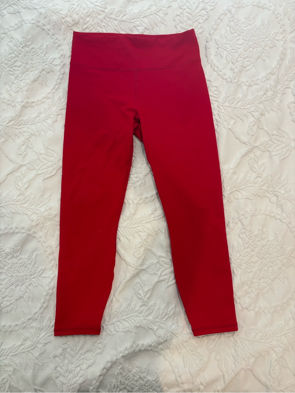 Fabletics Red High-Waist Active Leggings